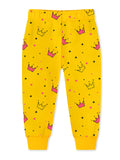 Trampoline Cotton Blend Knit Pack Of All Over Printed Pajamas - Multi Colour