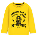 Trampoline Knit Cotton Blend Full Sleeves Typography Printed Tees Pack Of 5 - Multi Colour