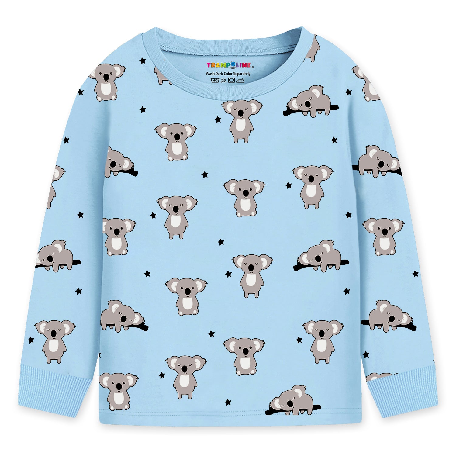Trampoline Boys & Girls Printed T-Shirt With Pyjama Set Pack of 2