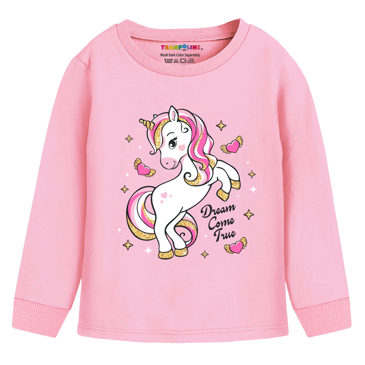 Trampoline Girls Pack of 2 Printed T-Shirt With Pyjama Set