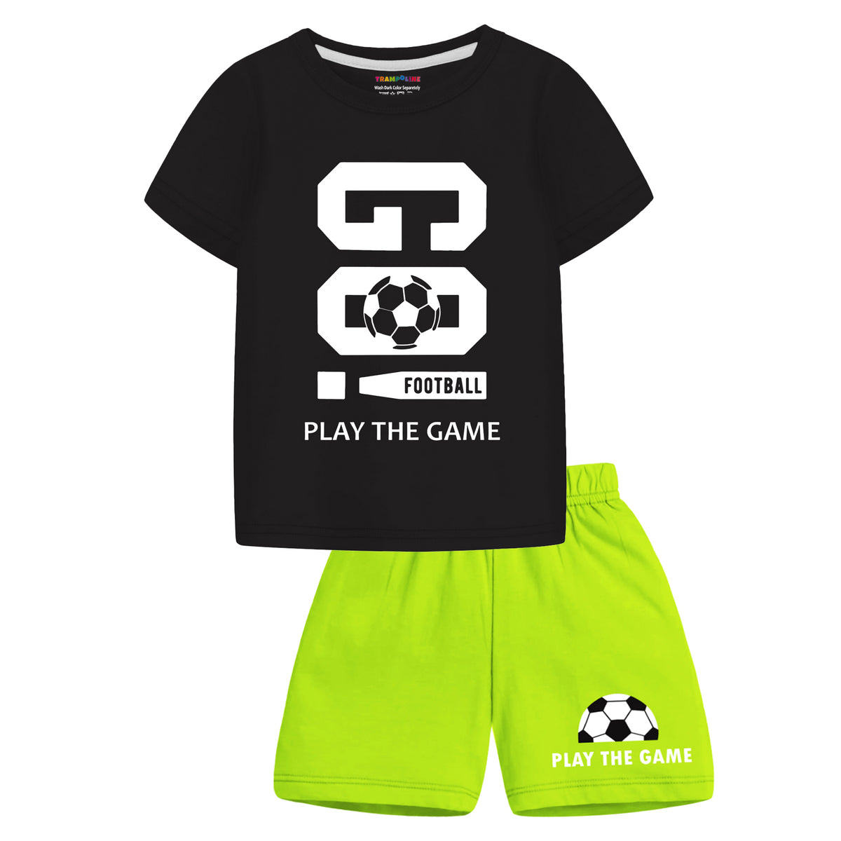 Trampoline Boys Printed Casual Clothing Set (Pack of 1)
