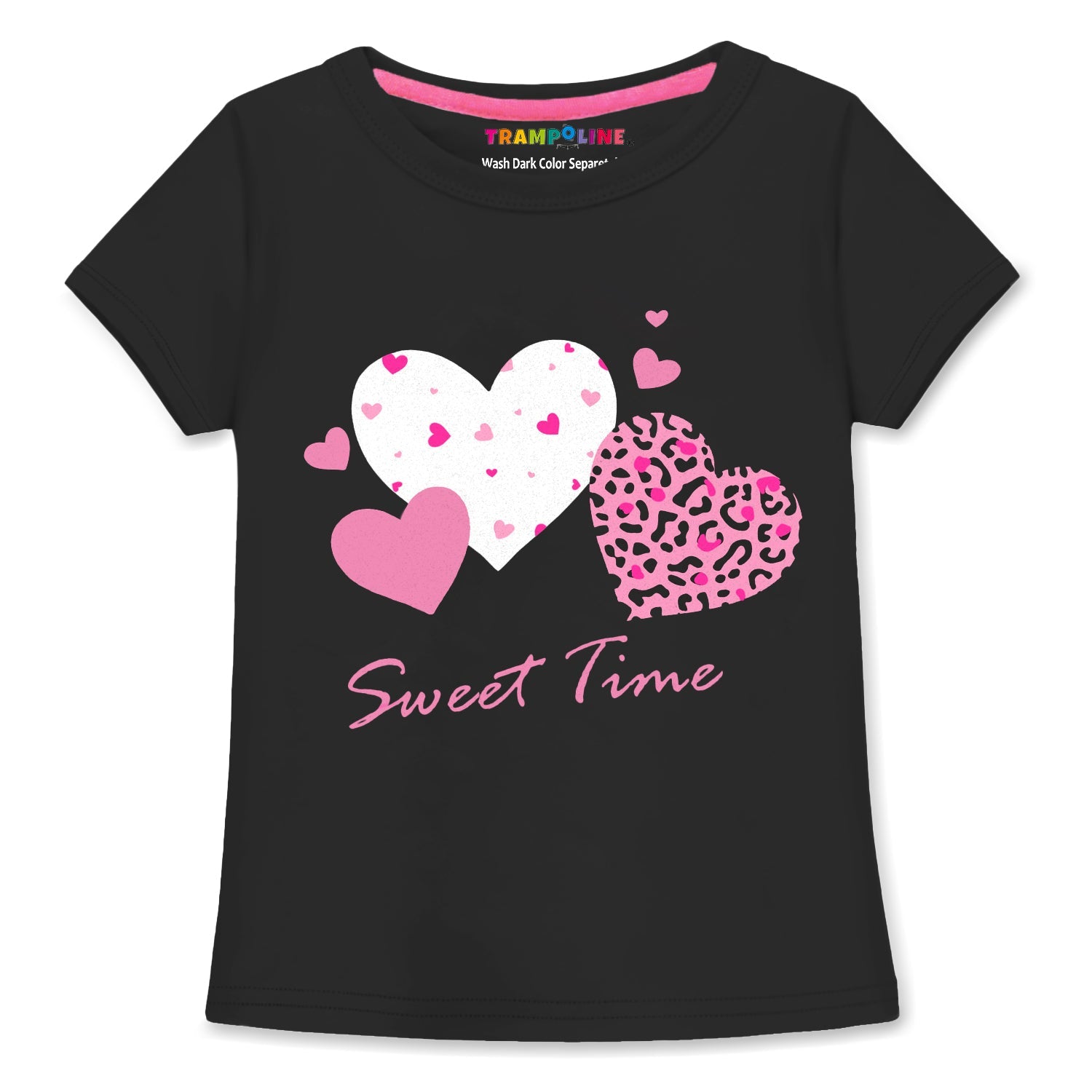 Trampoline Girls Half Sleeves Graphic Printed T-Shirt Pack of 3
