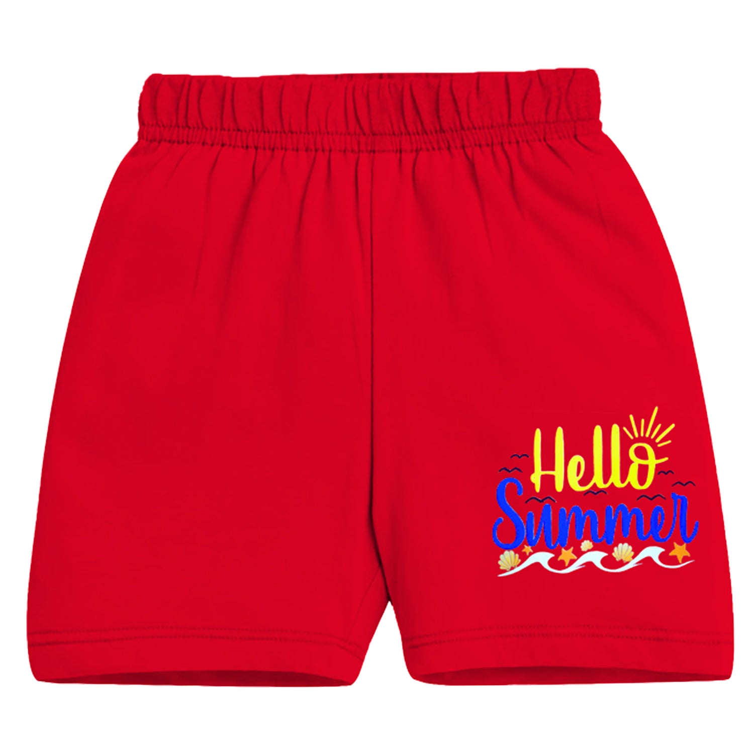 Trampoline Boys & Girls Casual Printed Shorts (Pack of 5)