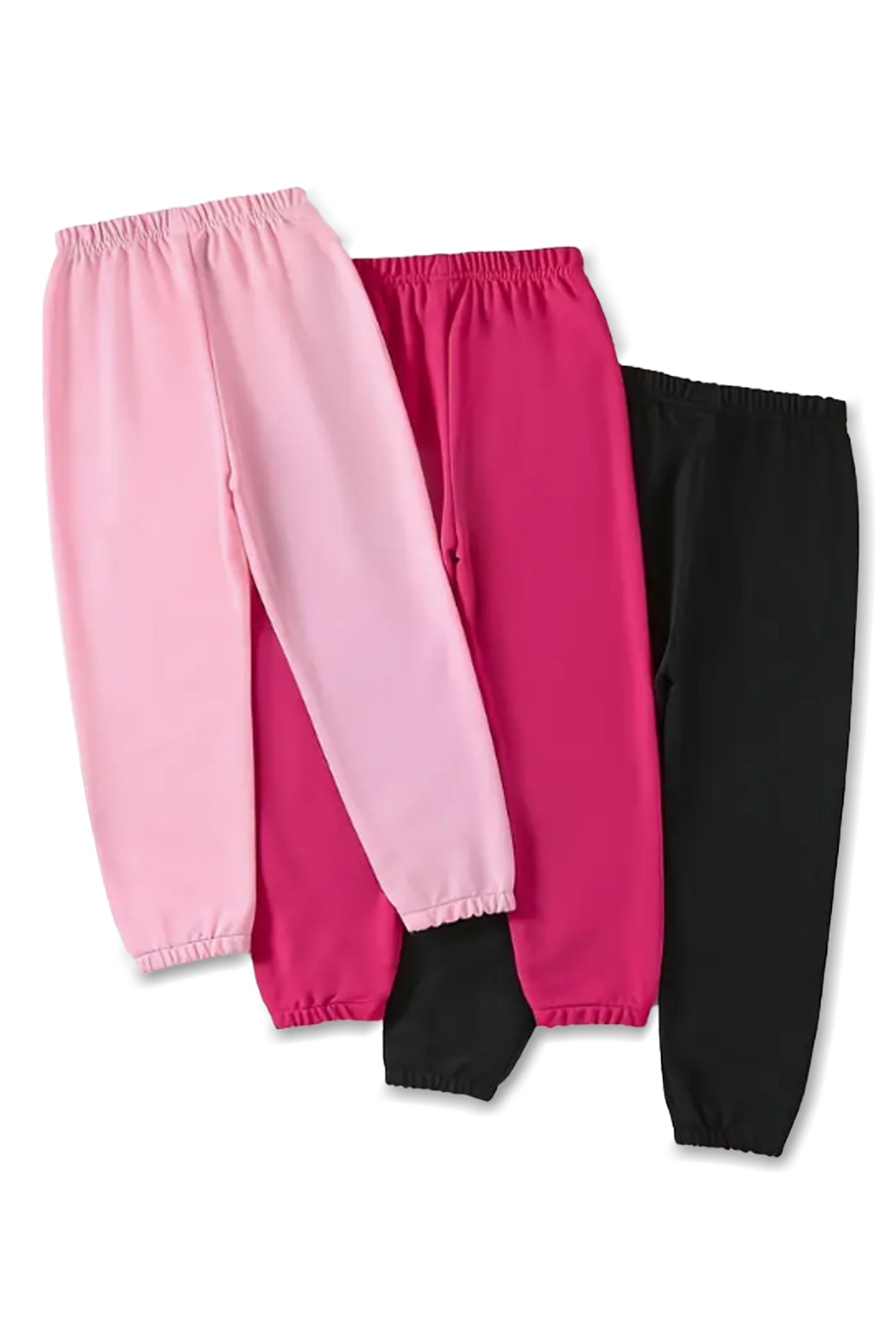 Trampoline Cotton Blend Pack Of 3 Bunny Ears & Unicorn Printed Track Pant With Pocket - Multi Colour